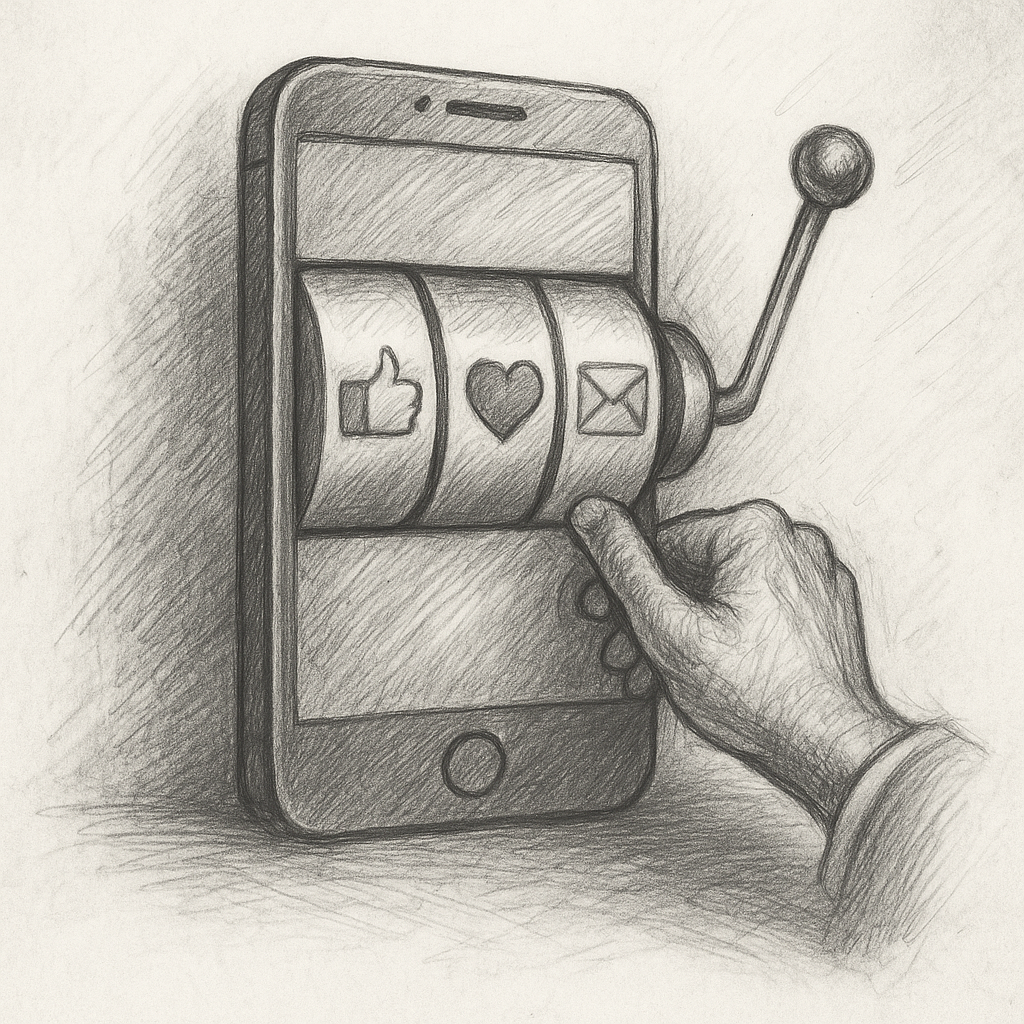 Slot Machines in Your Pocket: Why Your Phone Is So Hard to Put Down