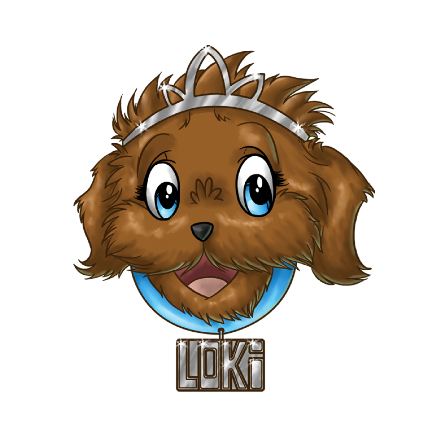Loki &mdash; an eager and daring dog character